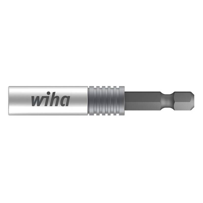 foto del prodotto 39134 super slim centrofix supporto di sostituzione rapida, magnetico, tipo e 6,3 66 mm wiha