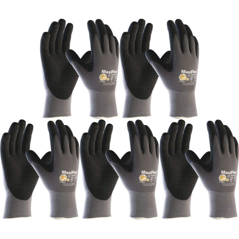 foto del prodotto vasalat guanti protettivi uomo donna guanti da lavoro maxiflex endurance taglia 9 l 5 paia unisex