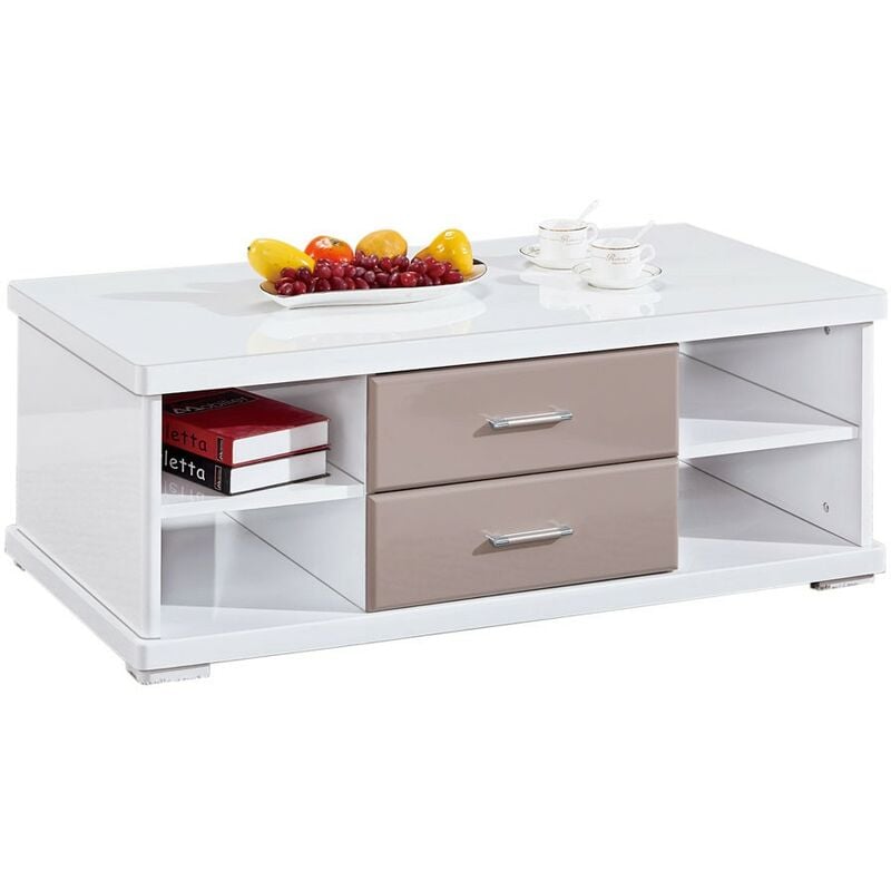 foto del prodotto tavolino bianco laccato margarita