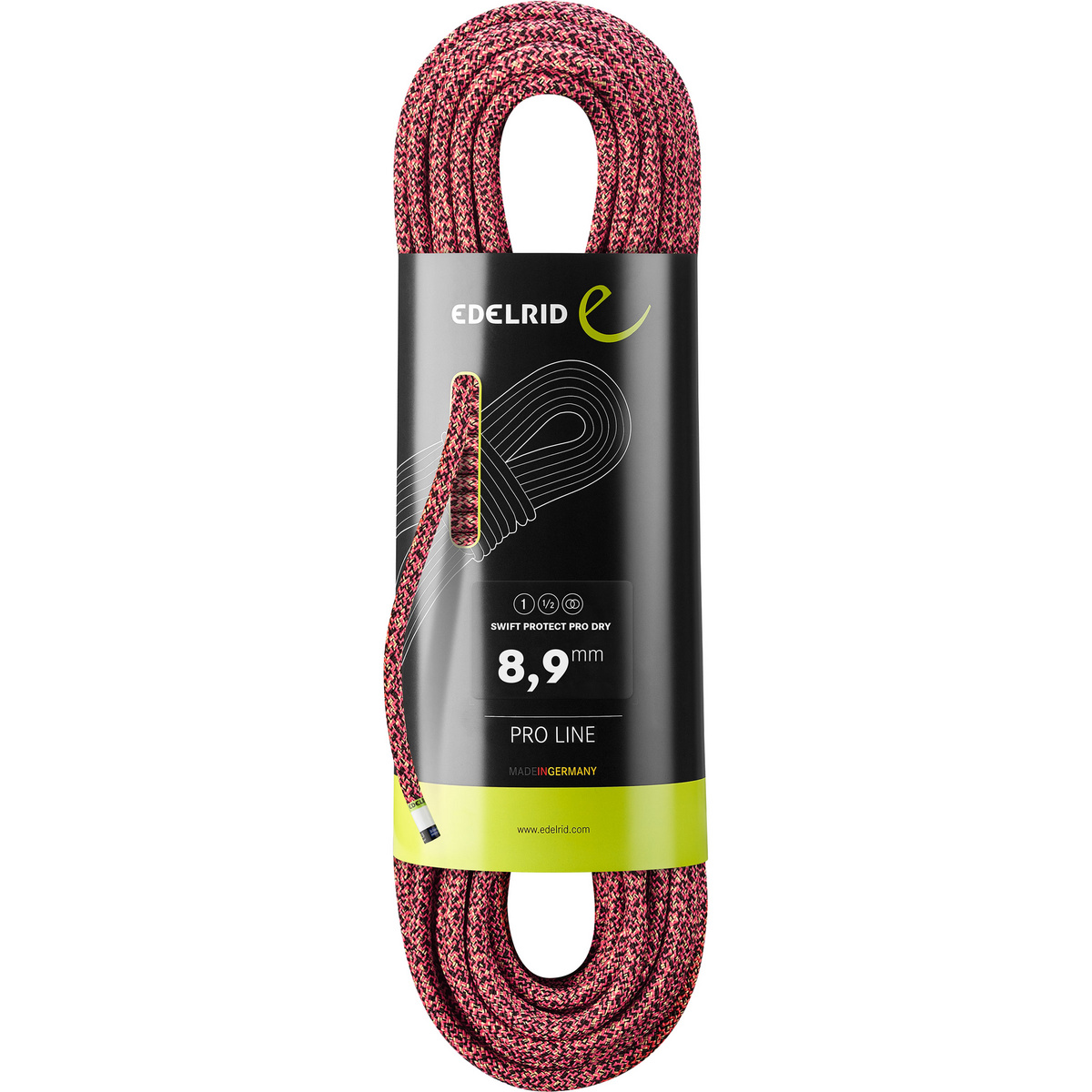 immagine 0 del prodotto edelrid corda da arrampicata swift protect pro dry 8,9 mm