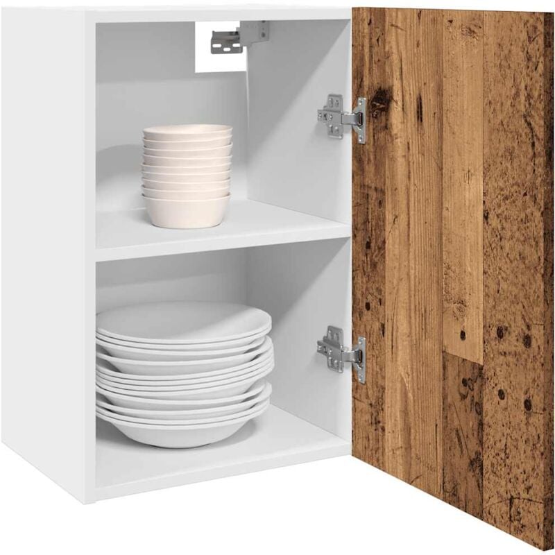 foto del prodotto vidaxl mobile pensile lyon legno antico 40x31x60 cm