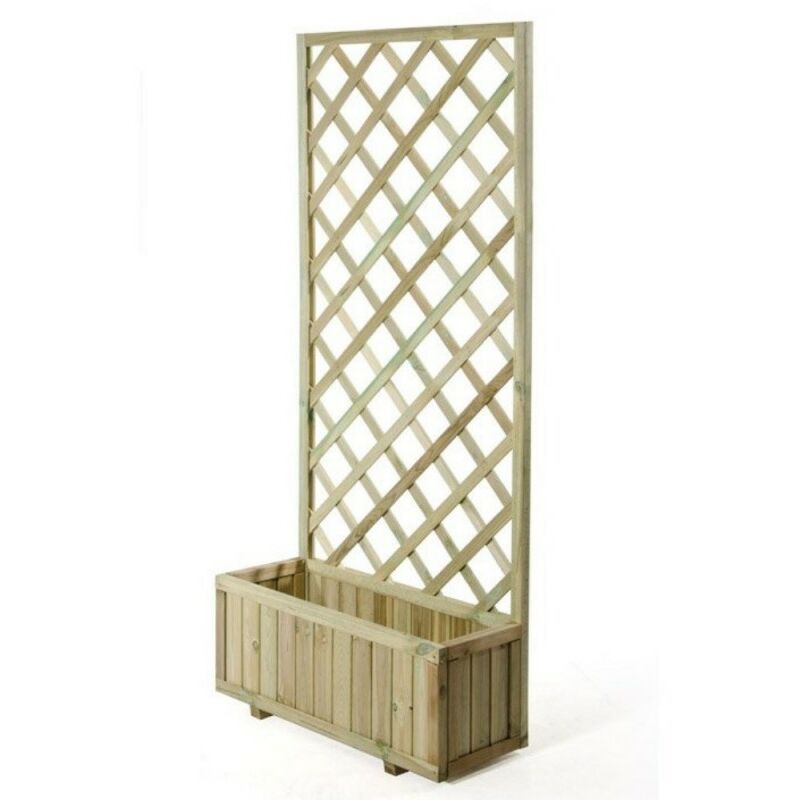foto del prodotto fioriera legno garden 75x25x20 180 cm