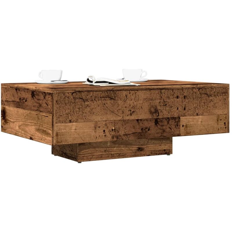 foto del prodotto vidaxl tavolino da salotto legno antico 85x55x31 cm legno multistrato