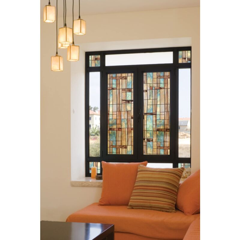 foto del prodotto artscape pellicola per finestra city lights, multicolore, 61 x 91 cm