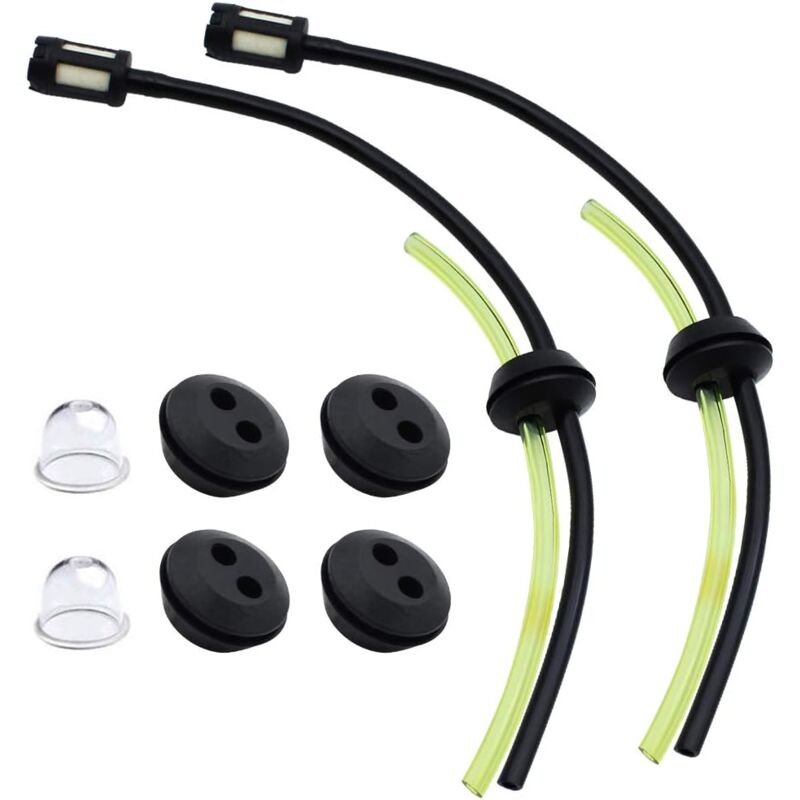 foto del prodotto aiperq 2 set di tubi di tenuta universali per filtro del carburante, tosaerba, tubo del carburante, tubo del carburante, serbatoio, filtro del