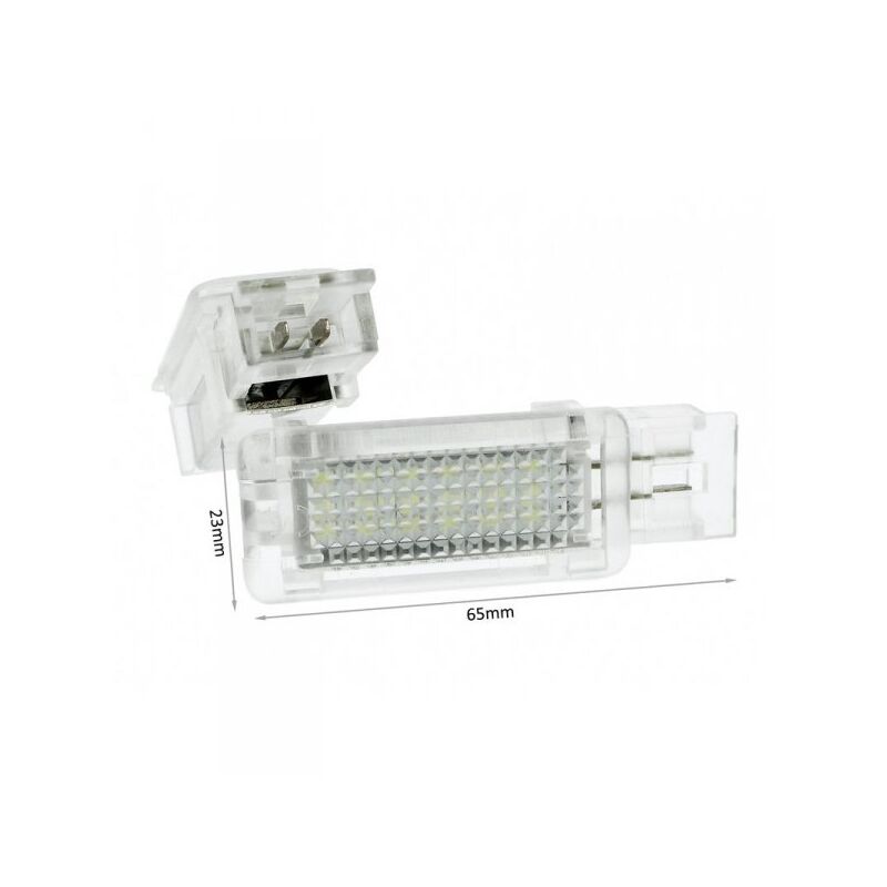 foto del prodotto kit luci bagagliaio baule a led hyundai i30 elantra sonata kia rio ceed cerato sportage bianco 12v