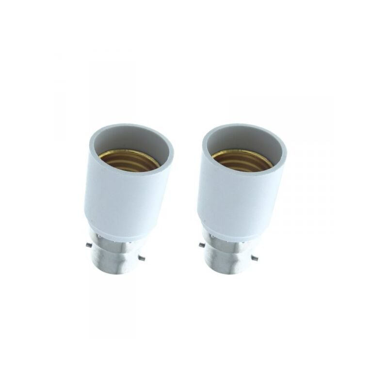 immagine 0 del prodotto 2 pz convertitore adattatore portalampada per lampada led attacco da b22 a e27