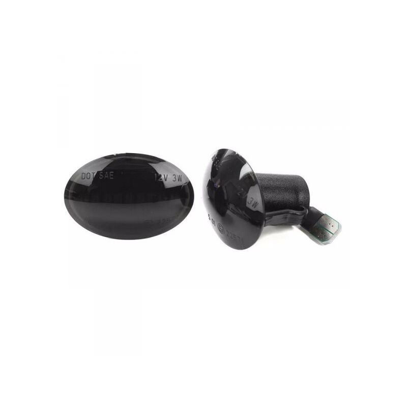 foto del prodotto kit freccia laterale a led side marker dinamica lente fume fiat 500 500c 500l lancia lybra ypsilon ford ka ru8