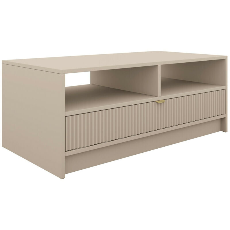 foto del prodotto tavolino da caff comfivo larmire 105, beige, 40x50x100cm, diametro 0, truciolare laminato, angolare