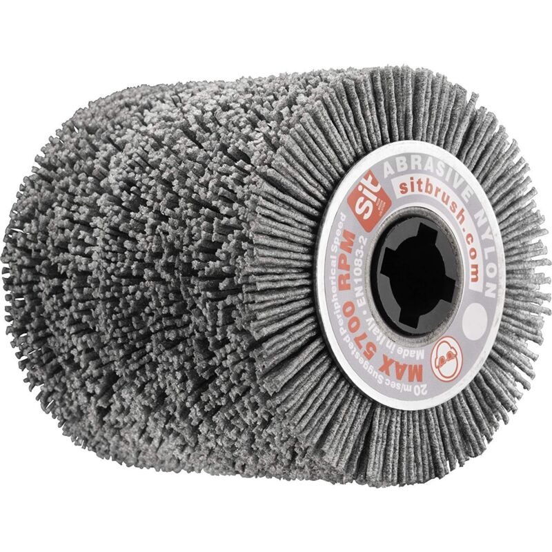 foto del prodotto sit rullo per satinatrice 100x100x1,5mm 60gr in nylon abrasivo 1389