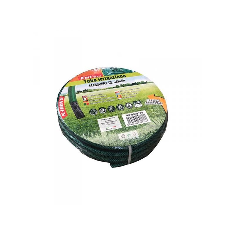 foto del prodotto a2zworld tubo irrigazione retinato 3 strati nero verde 3 4 19mm 10 metri tubo flessibile da giardino