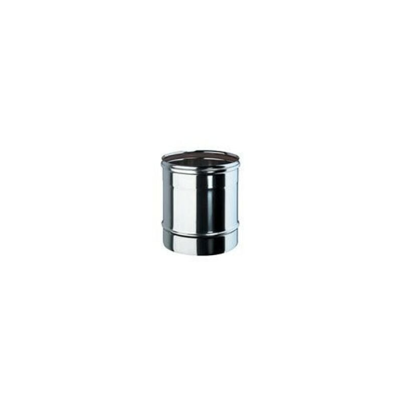 foto del prodotto an camini tubo monoparete in acciaio inox aisi da 25 cm 300 mm 300 mm