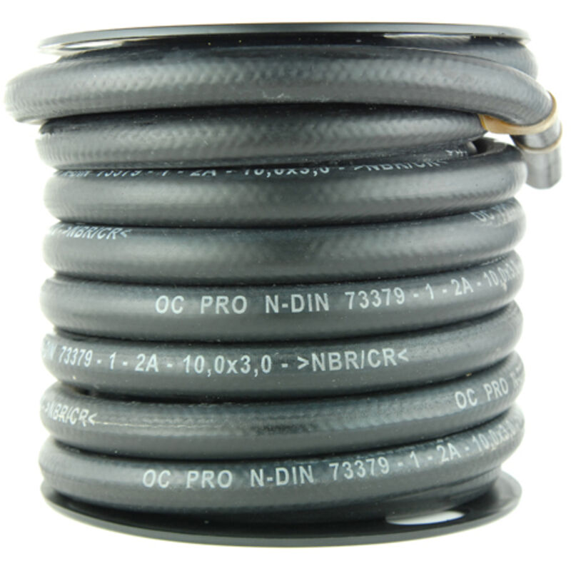 foto del prodotto oc pro tubo rinforzato per gasolio, diesel, petrolio 3 mm x 7,5 mm 15 m 