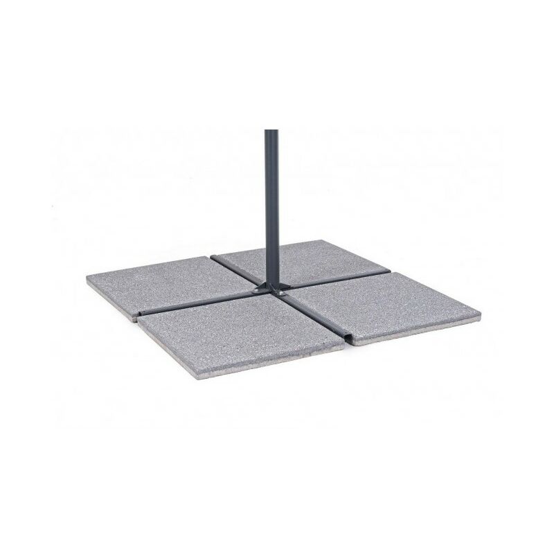 foto del prodotto set 4 marmette 50x50 cemento mix grigio 20kg