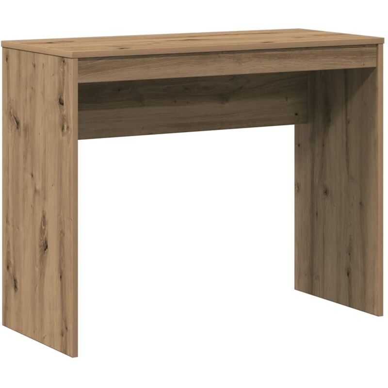 foto del prodotto scrivania rovere artigianale 90x40x72 cm in legno multistrato vidaxl
