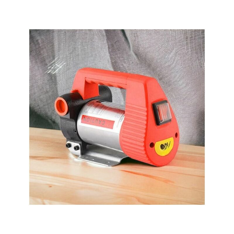 foto del prodotto pompa travaso liquidi elettrica carburante acqua olio diesel 24v 350watt