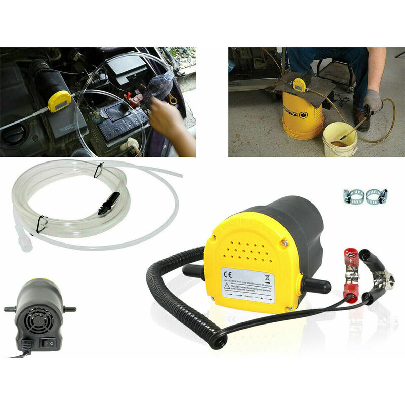 foto del prodotto kit pompa aspirazione estrazione cambio olio gasolio diesel elettrica 12v auto