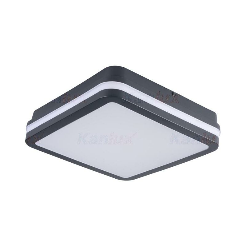 foto del prodotto kanlux plafoniera led beno 18w ww l gr luce calda