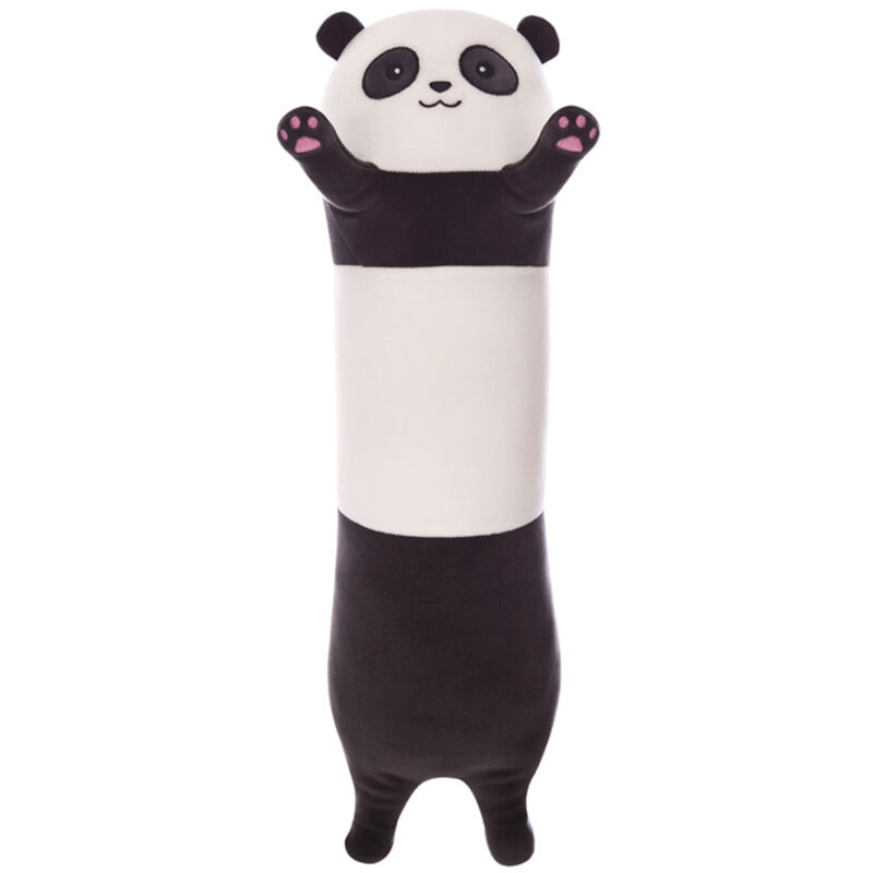 foto del prodotto sinbinta lungo panda peluche cuscino carino, panda body cuscino peluche bambola giocattolo morbido panda peluche giocattolo kawaii cuscino regalo