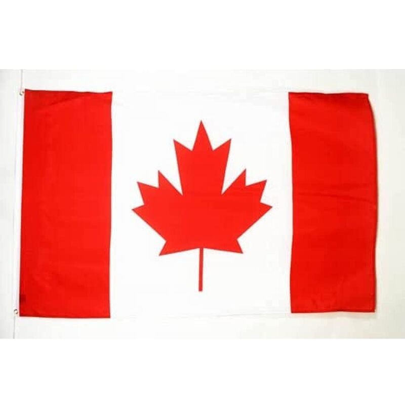 foto del prodotto az flag bandiera canada 150x90cm gran bandiera canadese 90 x 150 cm poliestere leggero bandiere