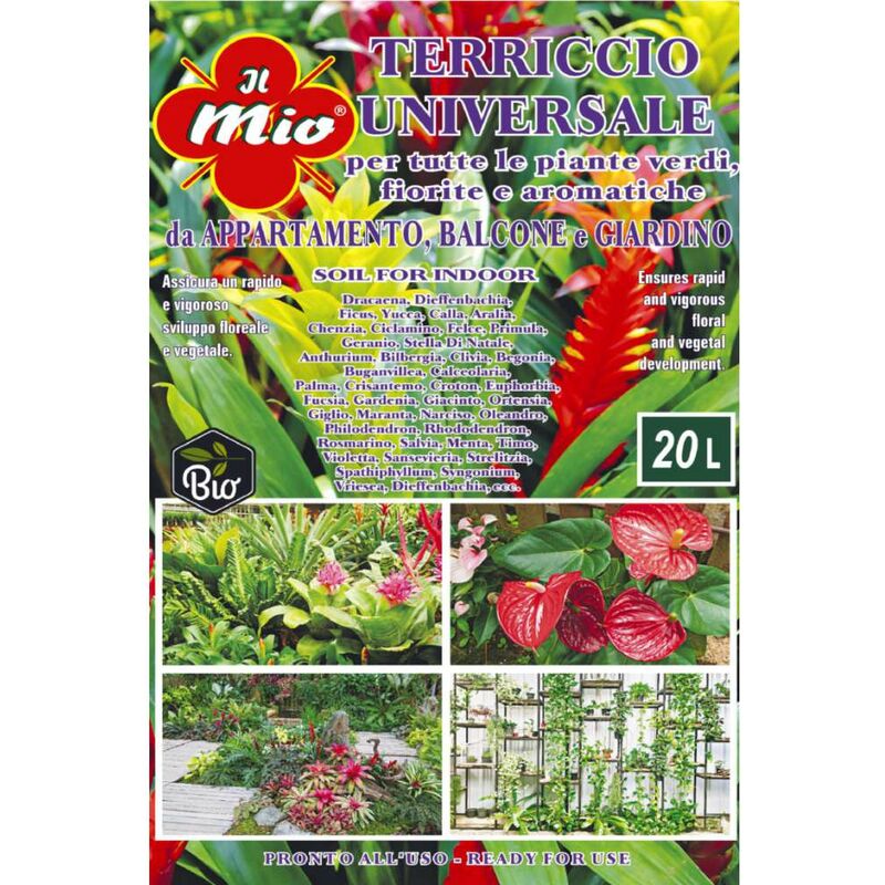 foto del prodotto terriccio universale naturale biologico euroterriflora, 20 litri