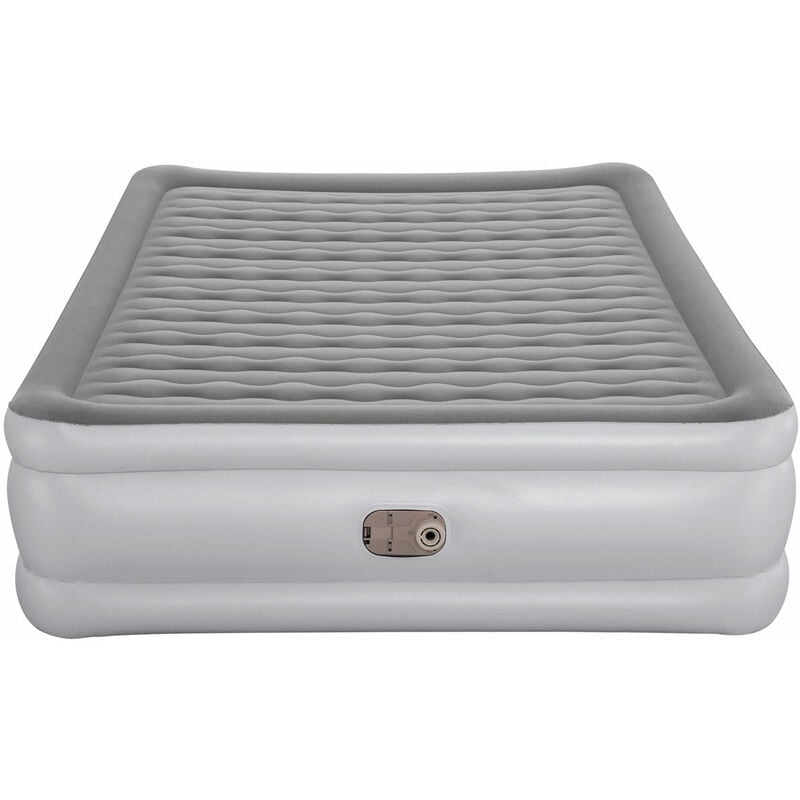 foto del prodotto bestway materasso gonfiabile matrimoniale da 203x152x46 cm grigio