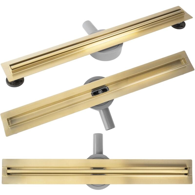 foto del prodotto scarico lineare rea neox slim pro brush gold 80