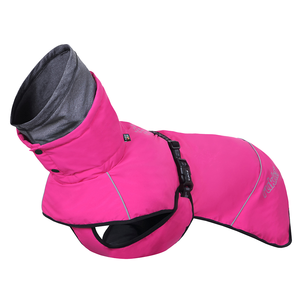 foto del prodotto cappotto per cane rukka warmup, rosa ca. 53 cm lungh. dorso tg. 50 