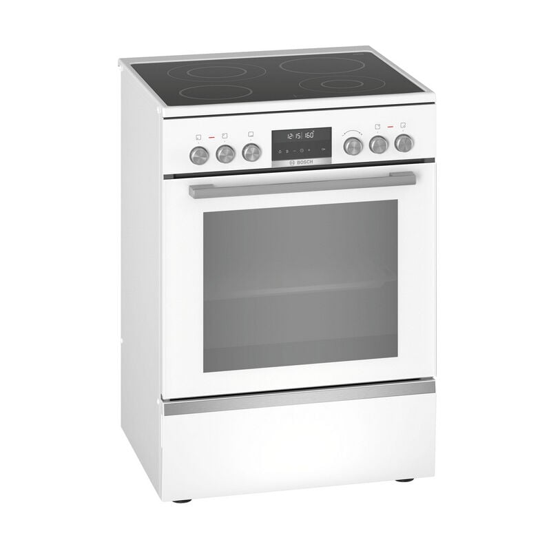 foto del prodotto bosch cucina in ceramica 63l 4 fuochi bianca hks79r220