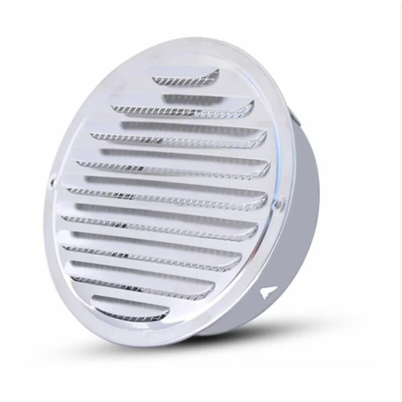 foto del prodotto fortuneville griglia di ventilazione monopezzo griglia di ventilazione rotonda, griglia di ventilazione in acciaio inox con fori, ventilazione a