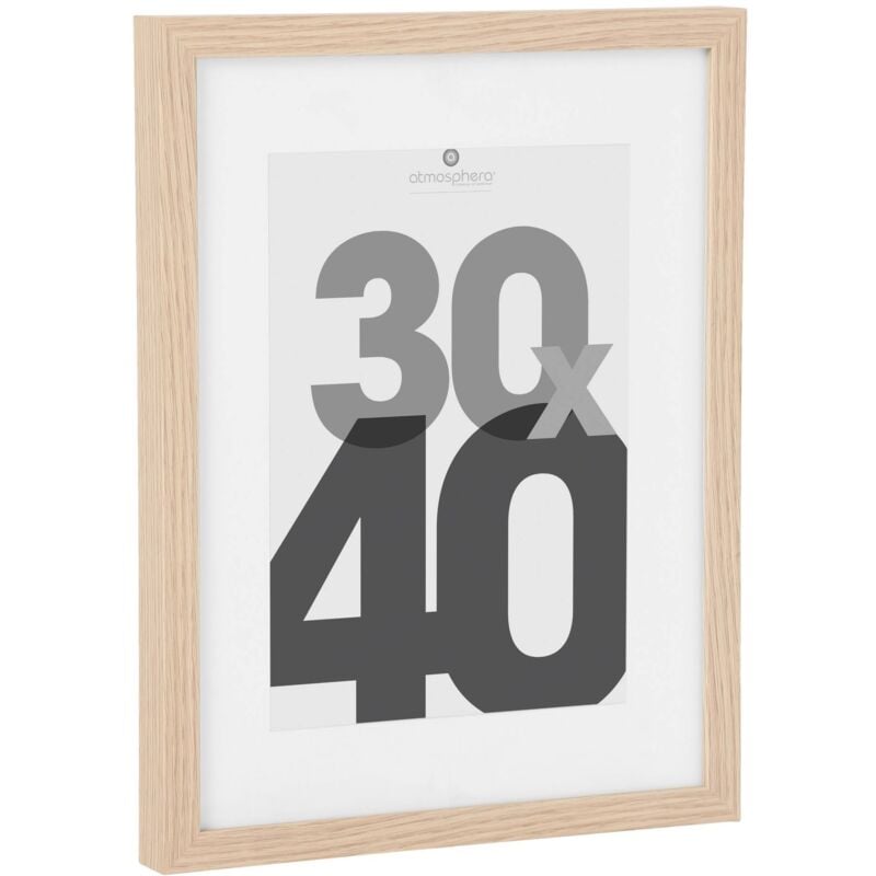 foto del prodotto well home cornice naturale per foto 30x40cm