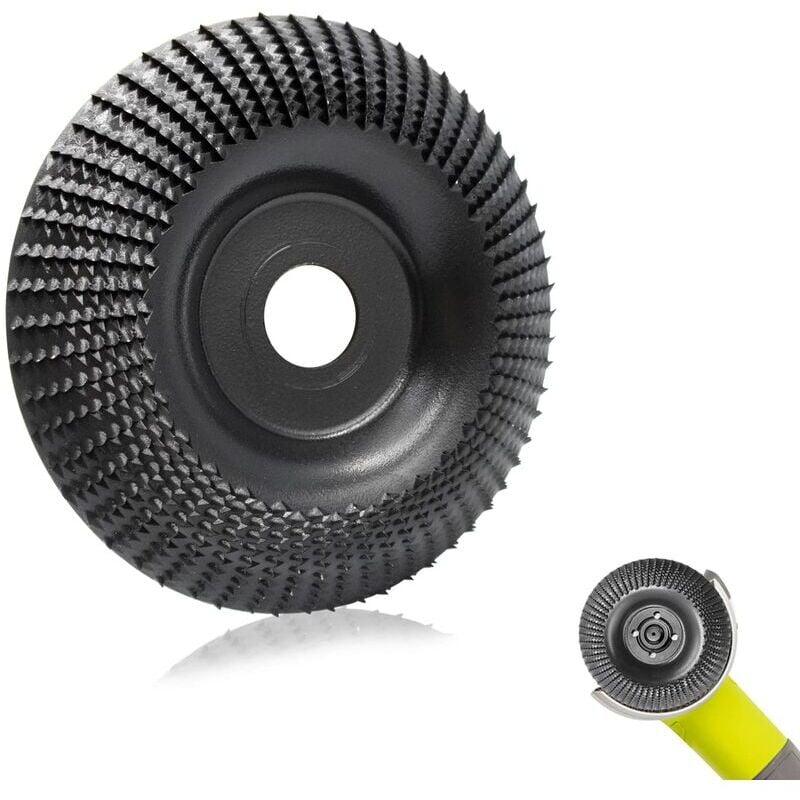foto del prodotto fortuneville disco abrasivo per legno da 125 mm, disco abrasivo per legno in carburo di tungsteno betterlife, disco per motosega, disco abrasivo in