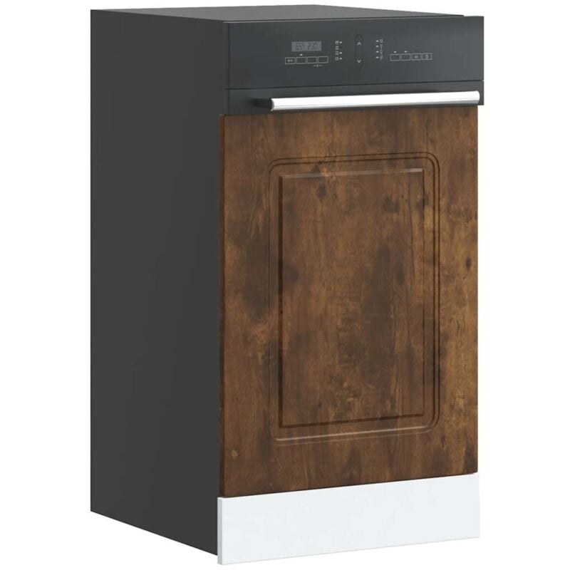 foto del prodotto vidaxl pannello lavastoviglie kalmar rovere fumo 45x1,5x67 cm