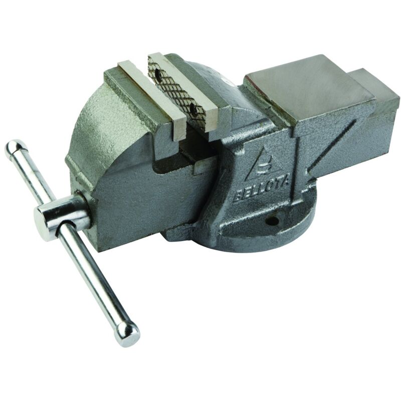 foto del prodotto bellota 6710 125 morsa da banco da lavoro 125 mm attrezzo di serraggio per officina in ghisa
