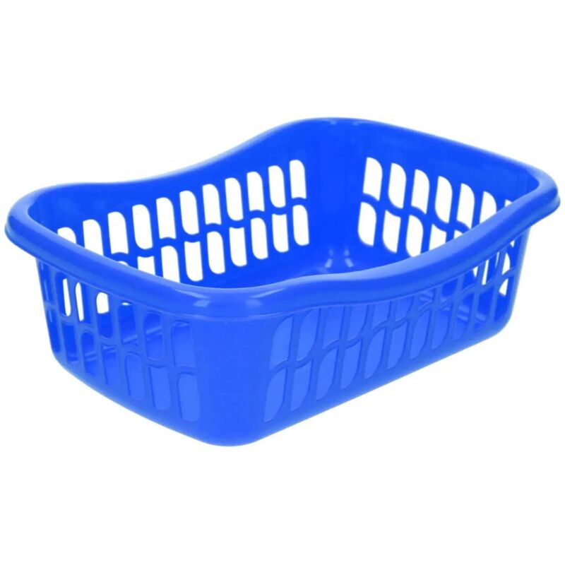 foto del prodotto cestino brio medio 6546 azzurro 28,5x20.5xh9,5cm