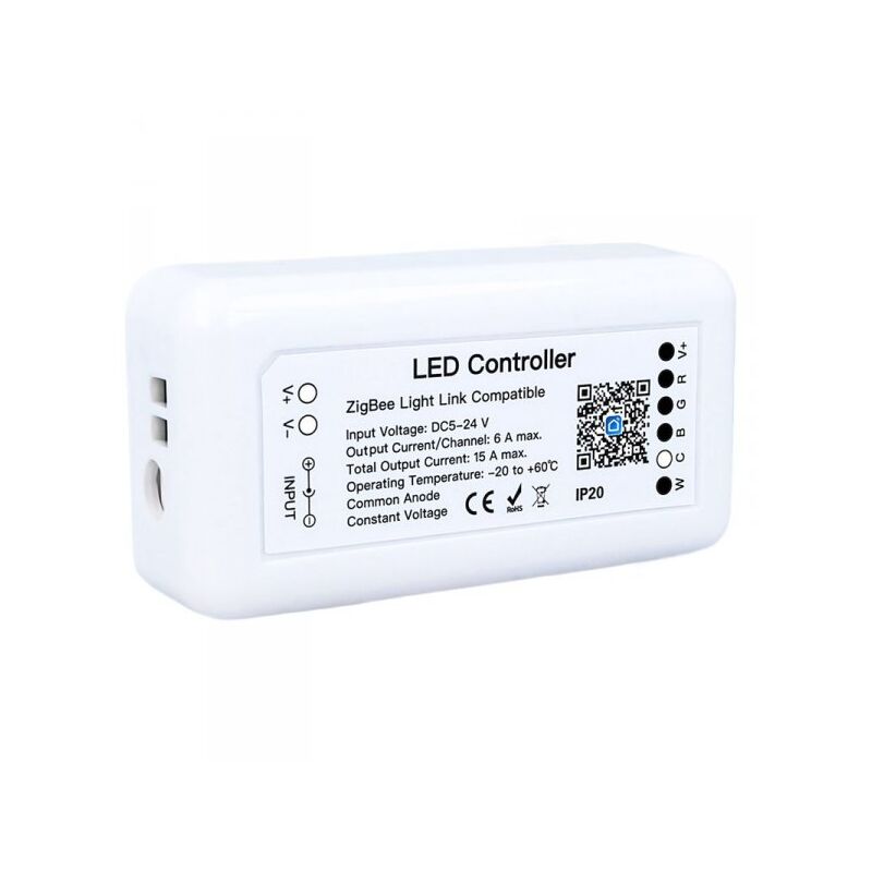 immagine 0 del prodotto zigbee controller 12v 24v 4 canali per striscia led rgbw app tuya compatibile con alexa google home