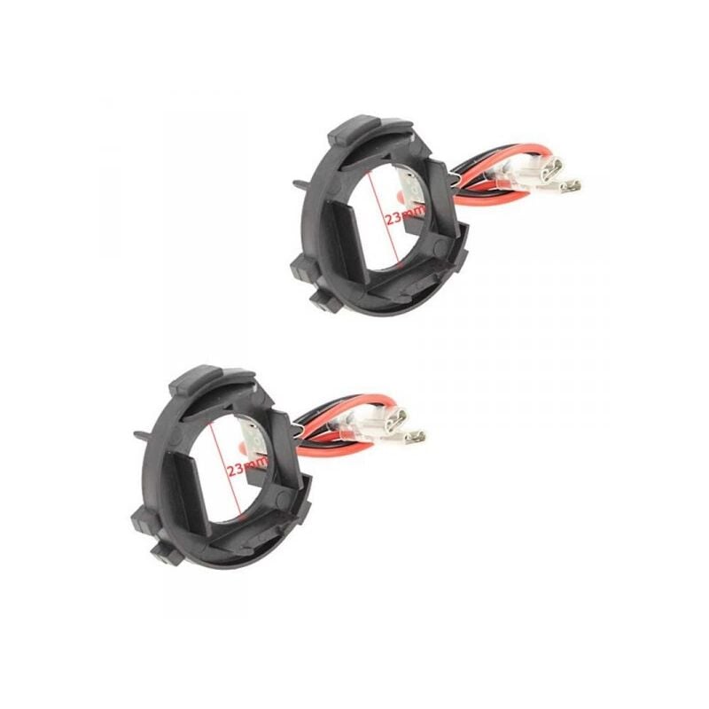 foto del prodotto a2zworld 2 pezzi portalampada kit full led h7 vw golf vi vii 6 7 sharan touran scirocco seat alhambra 2012 polo 2013 mercedes benz sprinter auto
