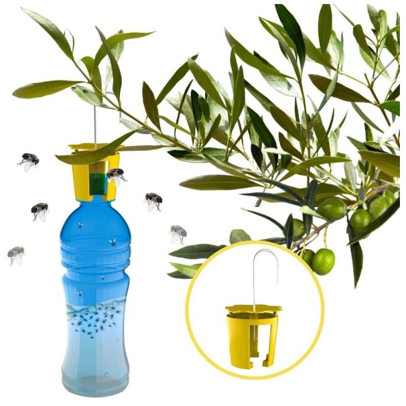 foto del prodotto albagarden monitoraggio bio, naturale ecologica per mosche calabroni vespe moscerini e insetti volanti cattura massale insetti infestanti tappo