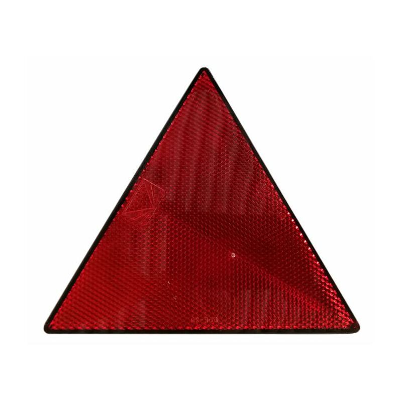 foto del prodotto catarifrangente adesivo triangolare rosso 120x135mm