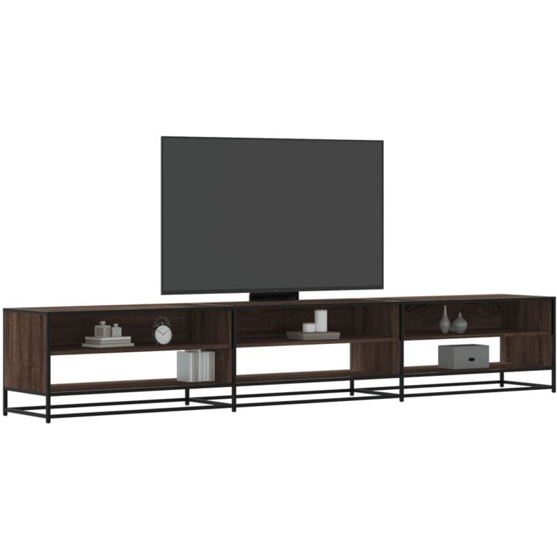 foto del prodotto vidaxl mobile tv rovere marrone 270x40x46 cm in truciolato