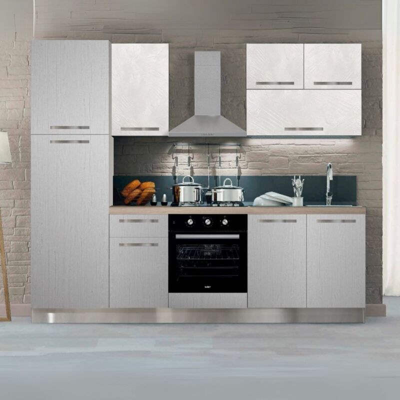 foto del prodotto cucina molly tortora e canyon white elettrodomestici inclusi 255