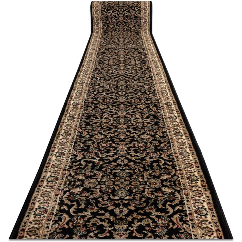 foto del prodotto rugsx passatoia heat set royal adr 1745 nero 70 cm black 70x300 cm