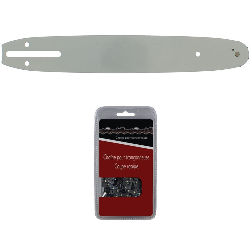 foto del prodotto gt market guida 30 cm 12 pollici catena 45 maglie compatibile con motoseghe husqvarna