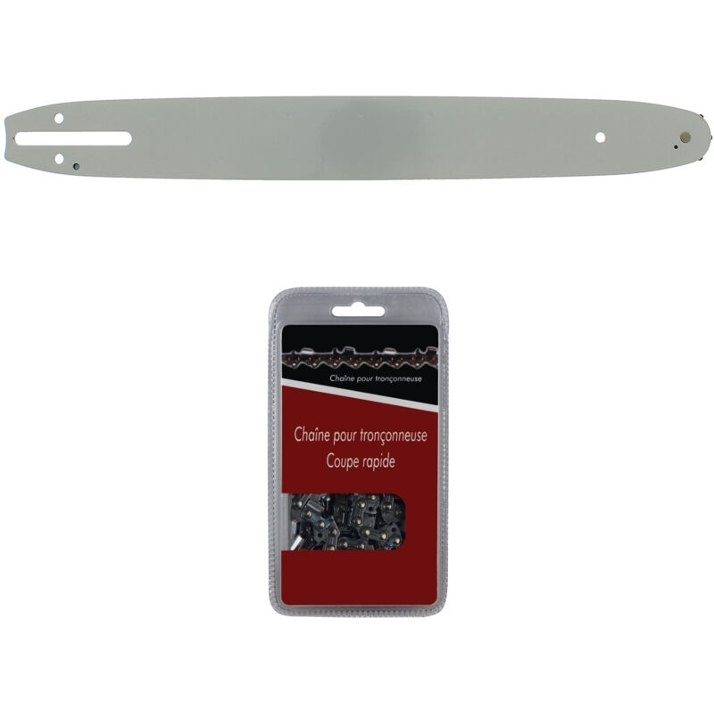 foto del prodotto gt market guida 40 cm 16 pollici catena 56 maglie compatibile con motoseghe husqvarna