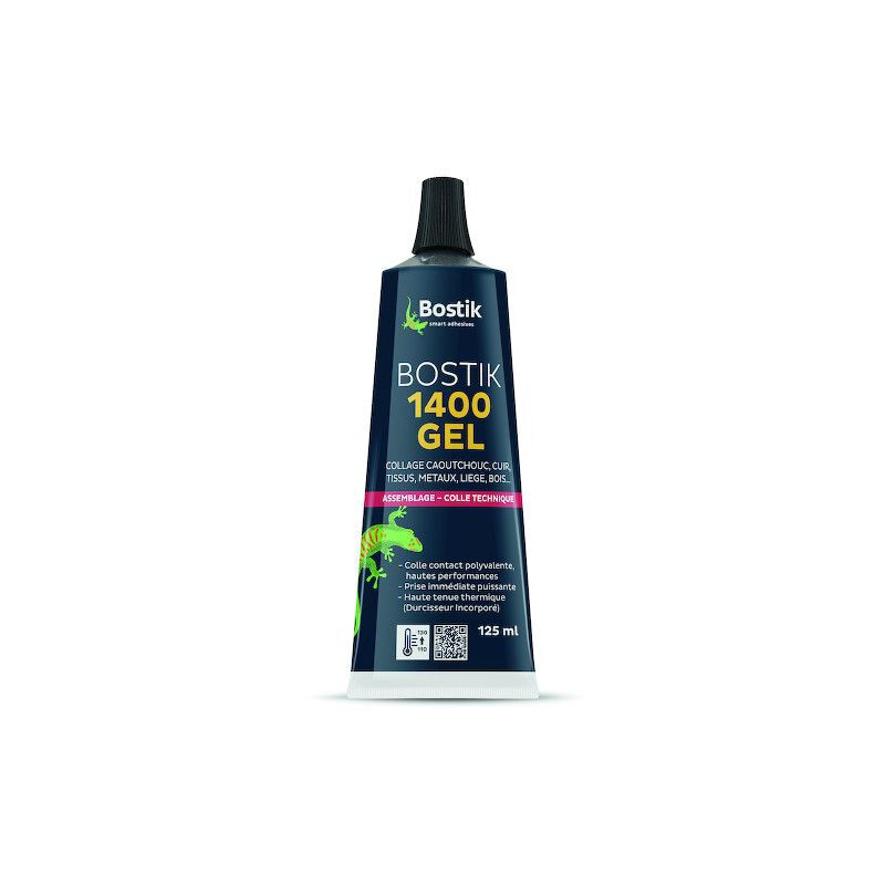 foto del prodotto bostik colla a contatto 1400 gel tubo da 125 g 30504070