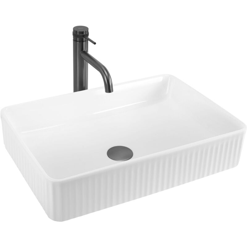 foto del prodotto lavabo da appoggio rea fiorella