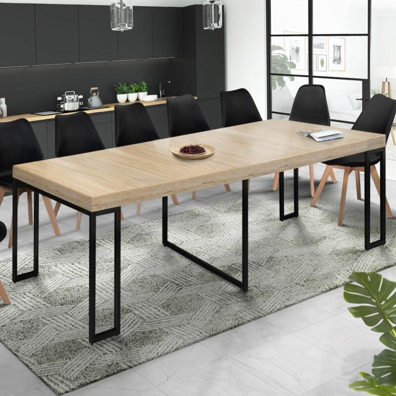 foto del prodotto consola extensible toronto, 14 plazas, 300 cm, dise o industrial