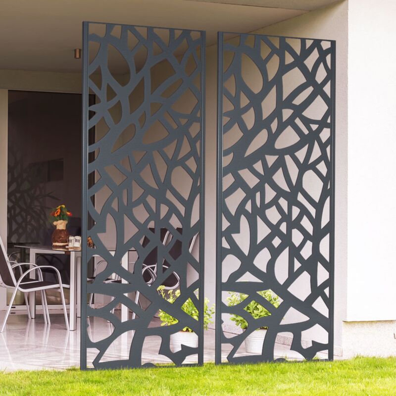 foto del prodotto pannello decorativo universale 150 x 50 cm grigio usak