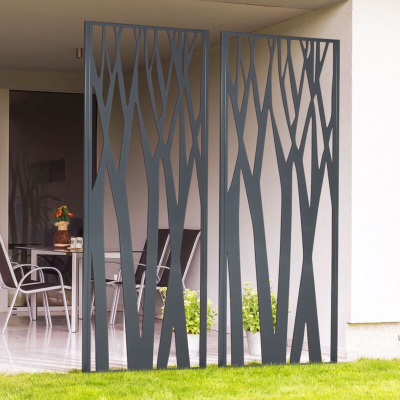 foto del prodotto pannello decorativo universale 150 x 50 cm kos grigio