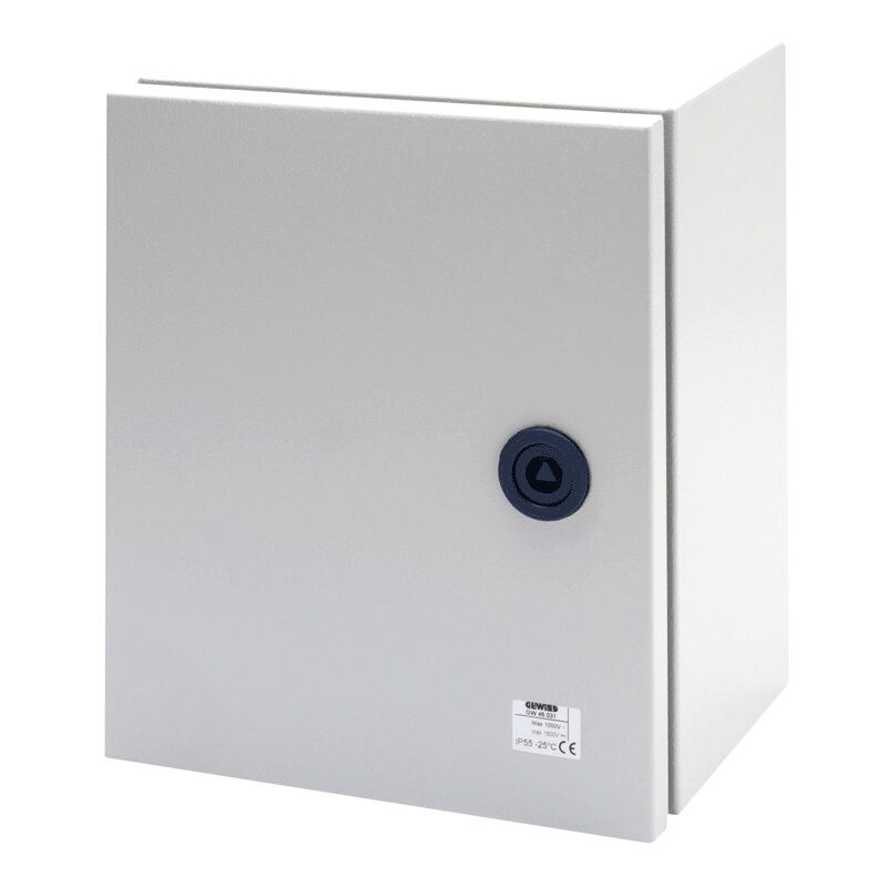 foto del prodotto gewiss quadro metallo porta cieca 250x300x160 ip55 gw46031